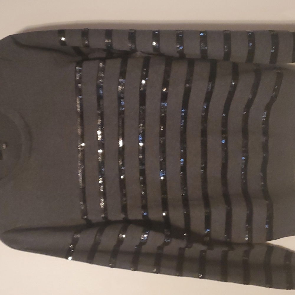 Ann Taylor large gray sweater